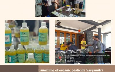 Launching of organic pesticide SASYAMITRA