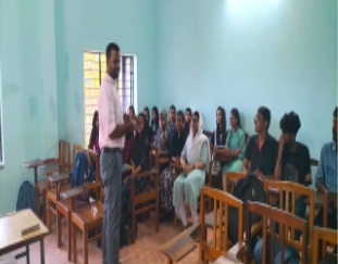Students ‘orientation classes were organized by the department teachers for fresher students